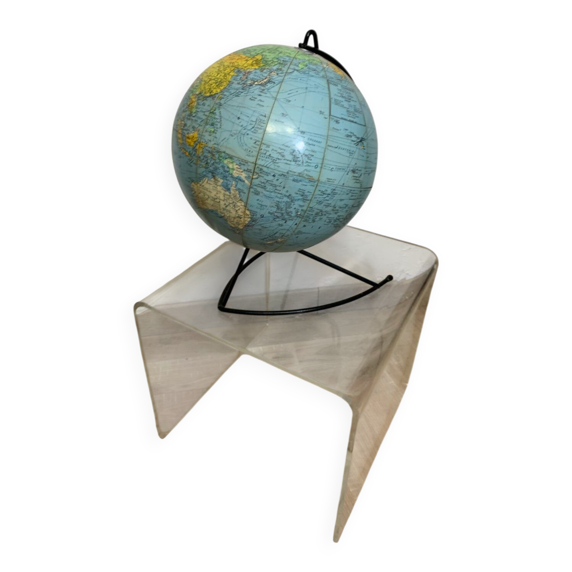 Terrestrial globe Girard and Barrere Paris