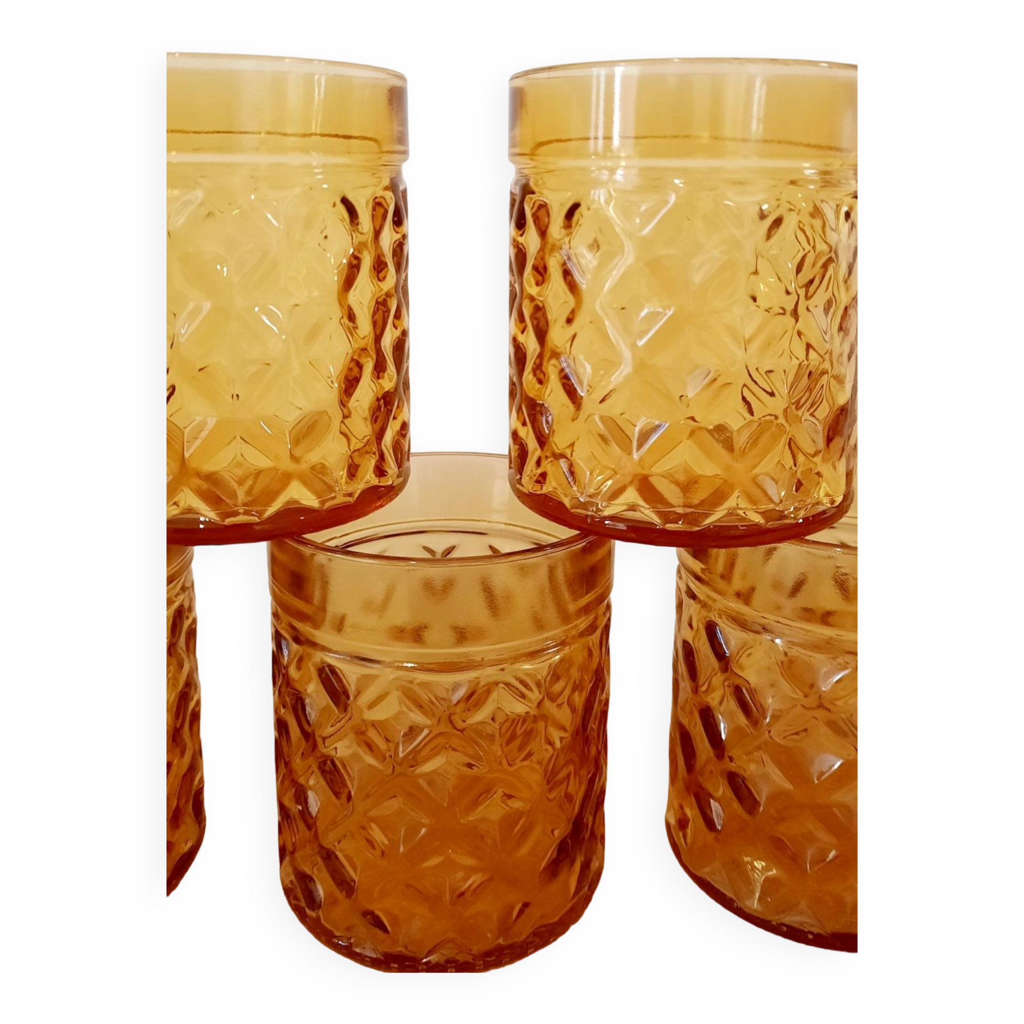 Amber glass