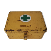Boîte métal de secours vintage