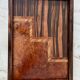 1930 Art Deco marquetry tray, very good condition