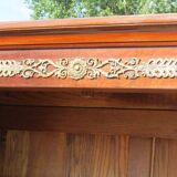 Large library, empire, return from Egypt in mahogany, 4 doors