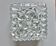 Small ceiling light or square vintage moulded glass wall light.