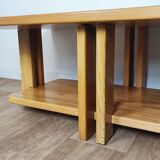 Elm coffee table, 1980