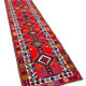 Hand-Knotted Unique Turkish Multicolor Runner Rug 83 cm x 385 cm