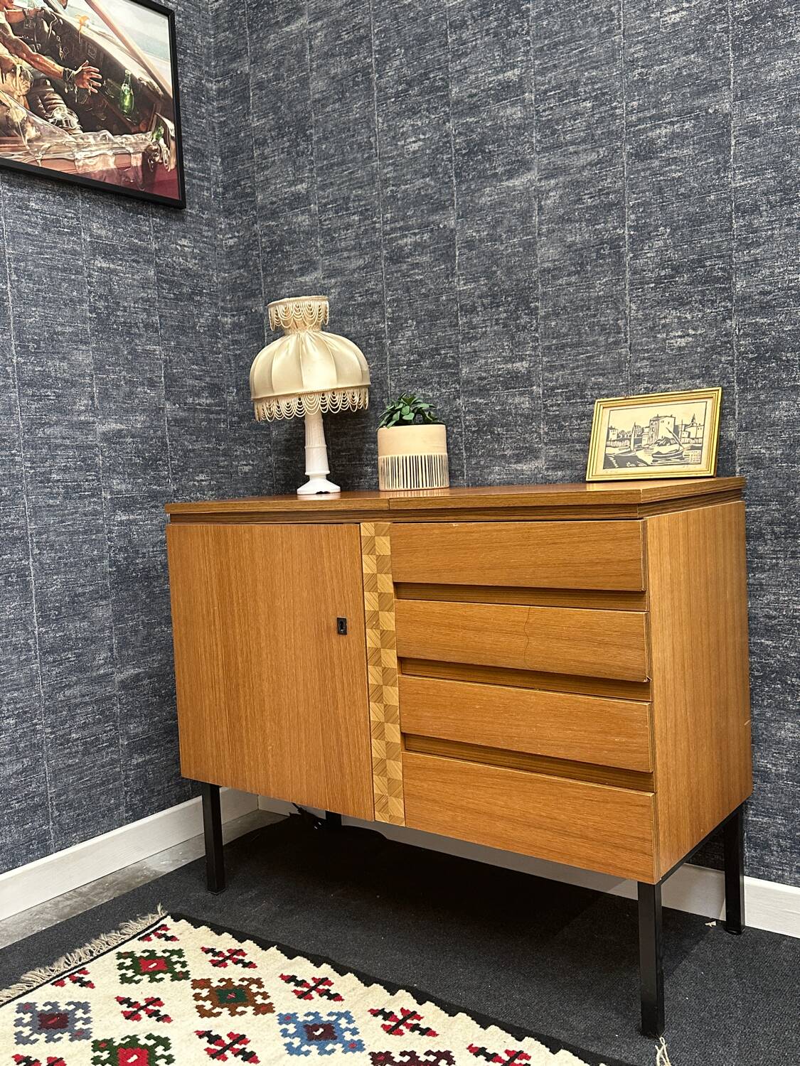 Vintage Scandinavian sideboard
