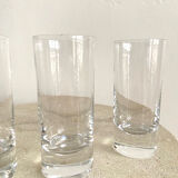Set de 5 verres tumbler en cristal