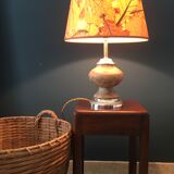 Paper herbarium lampshade, 70s