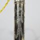 Pair of Electrified Torches in Silver Metal – Mid-19th Century