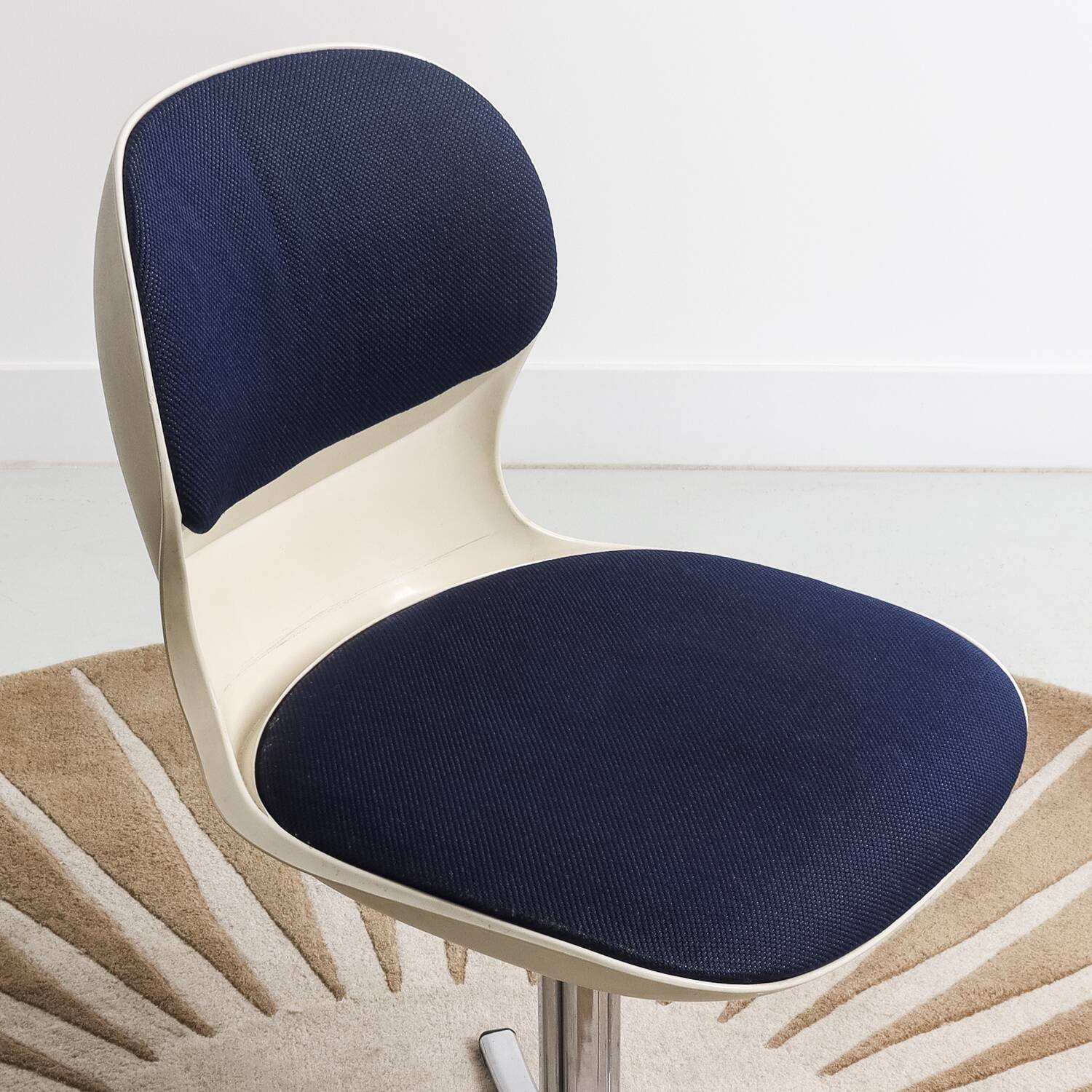 Set of two Martin Stoll dining chairs model 7105 for Giroflex, 1975