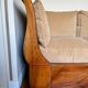 Antique 19th century mahogany sofa bed