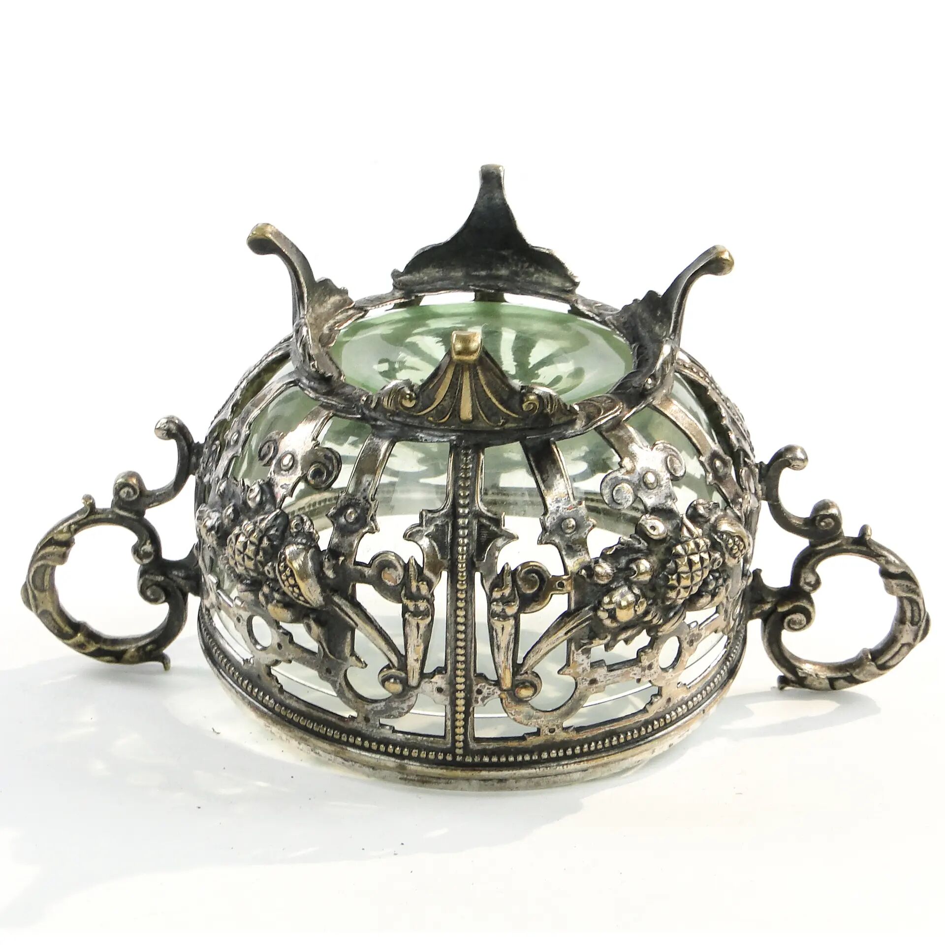 Art Nouveau sugar bowl, WMF, Germany, early 20th century