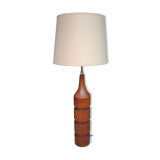 Teak desk lamp