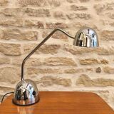 Chrome metal desk lamp, Brilliant edition.