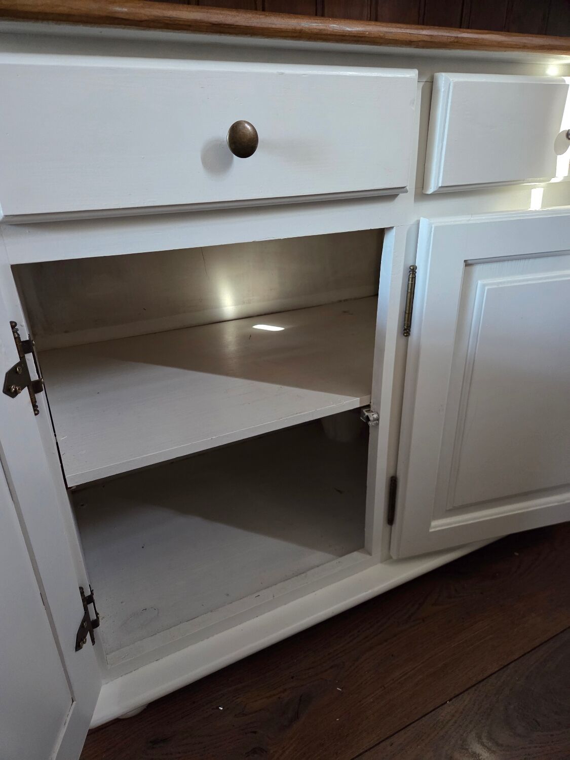 French provincial or rustic farmhouse buffet and dresser