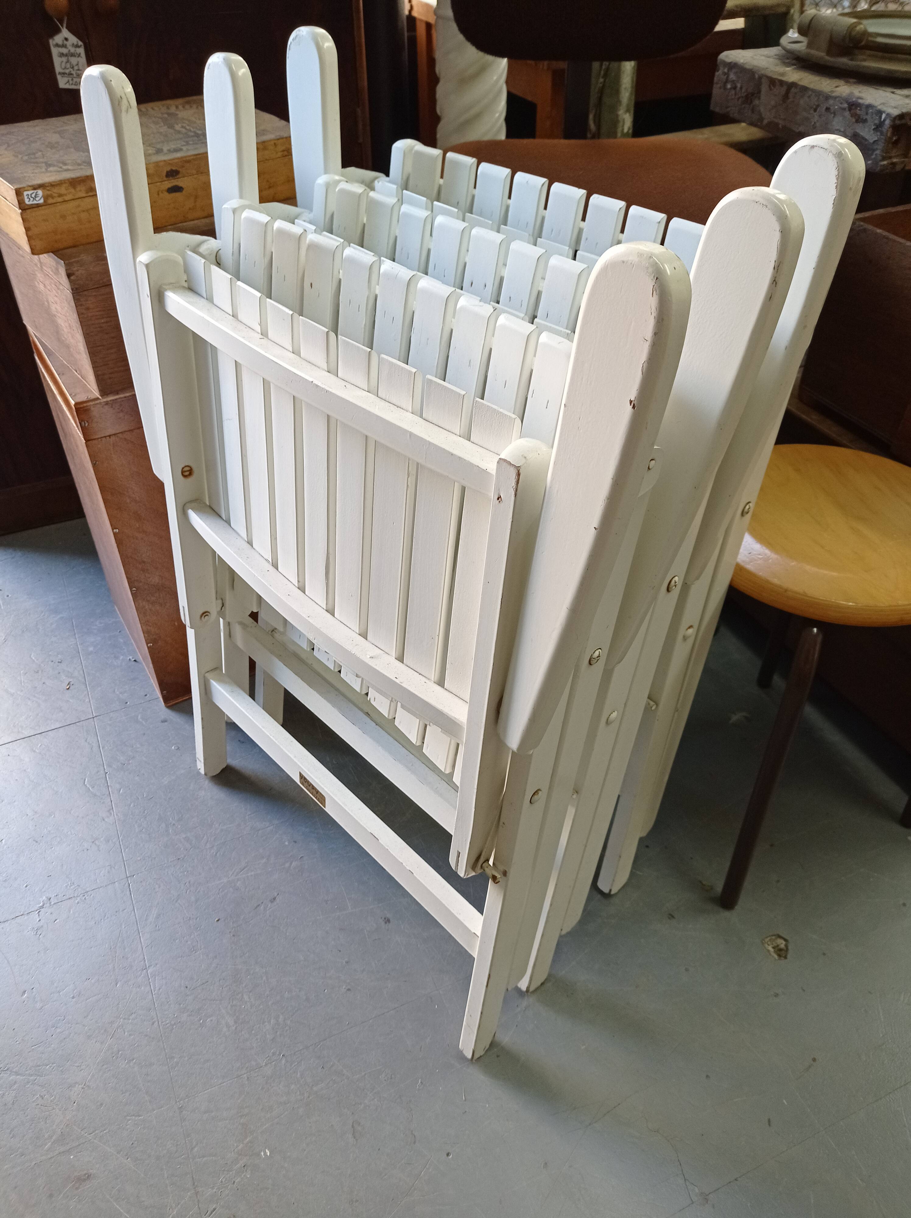 Lot of 3 chairs R. Gleizes Youpy