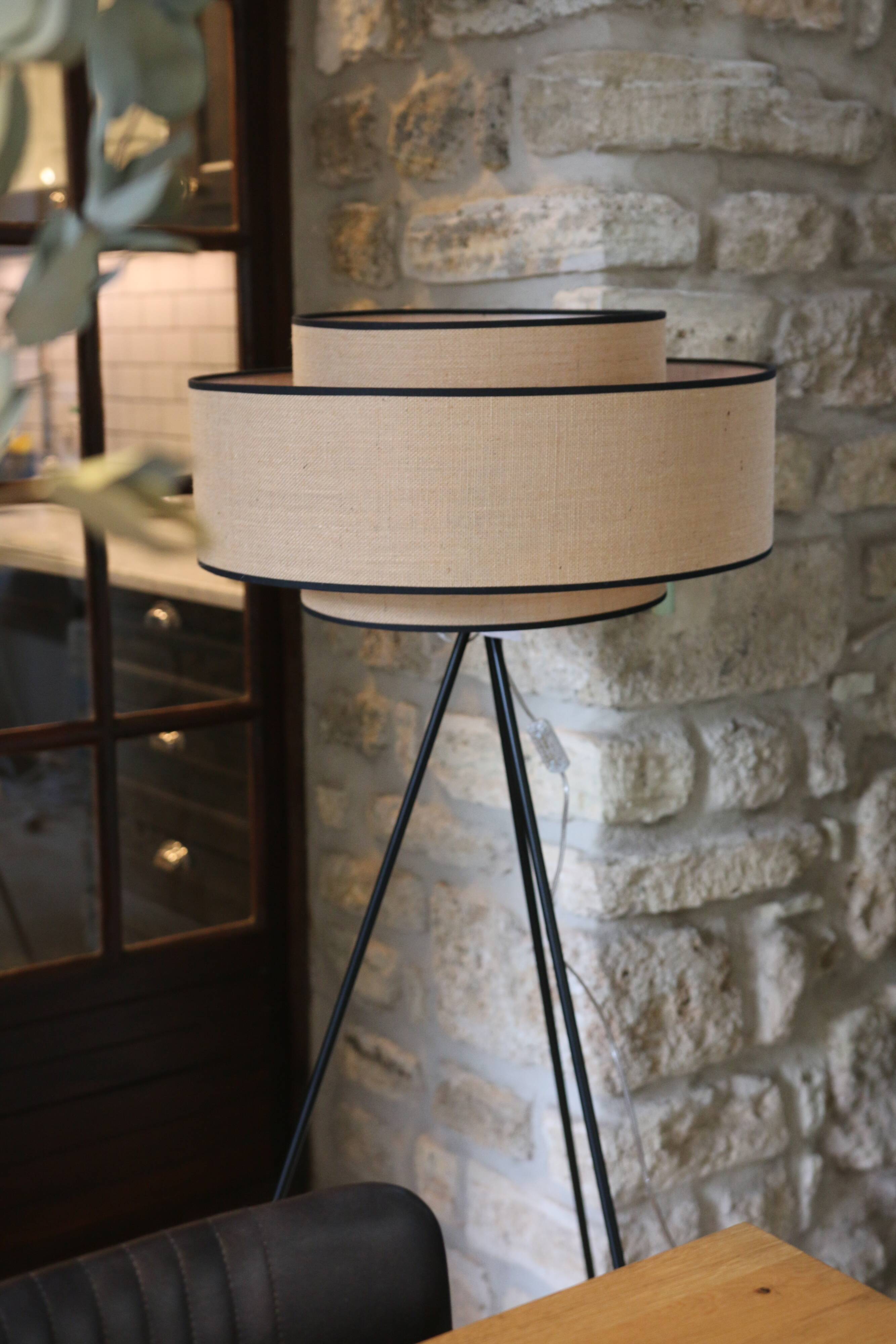 jute tripod floor lamp
