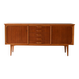1950s teak and oak Scandinavian sideboard