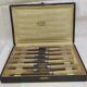 Lot de 12 couteaux manche en corne