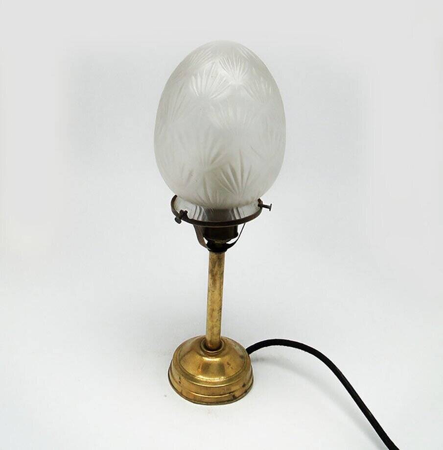Lampe de bureau du 20e siècle, années 1890.