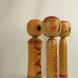 set of 3 KOKESHI (medium size)