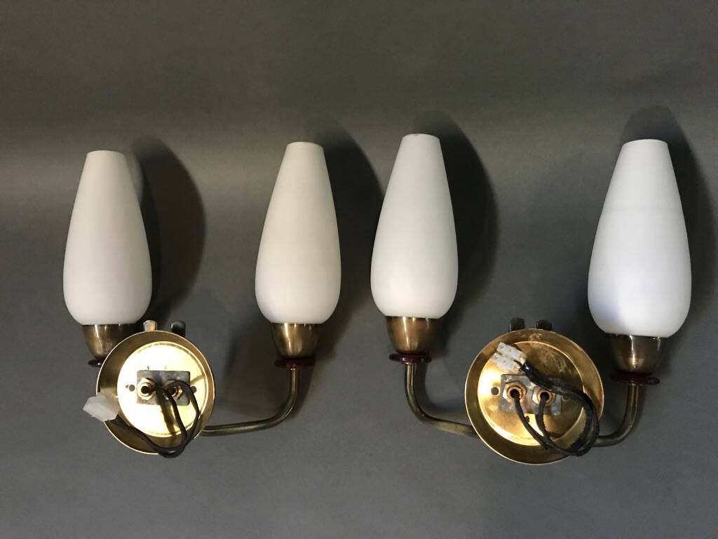 1950 wall lamp, Maison Lunel, France