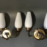 1950 wall lamp, Maison Lunel, France