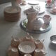 Coffee service powder pink 52 parts 1930