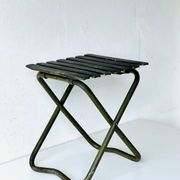 Chaise pliante industrielle de l'armée, 1960'