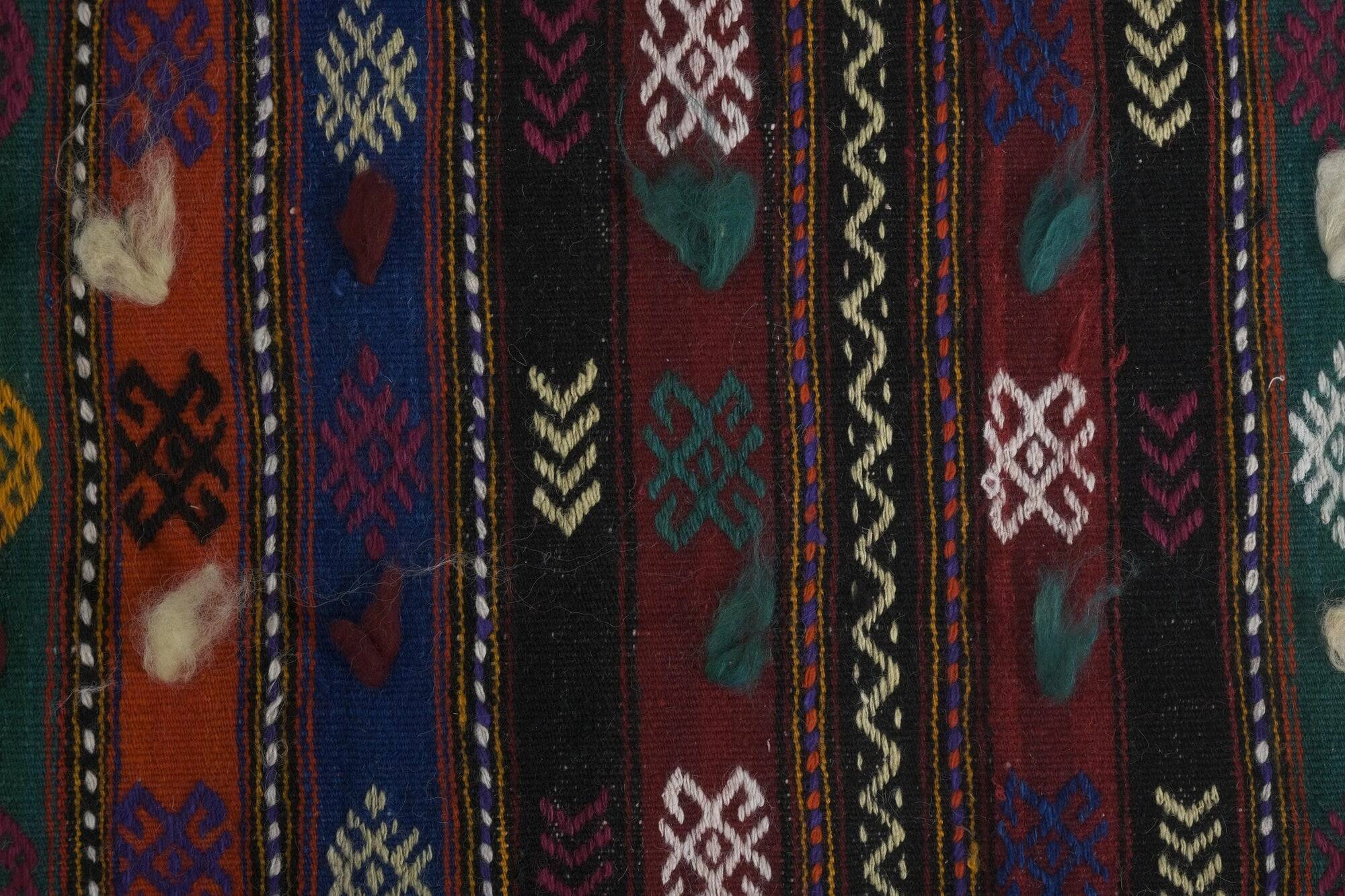 Tapis de couloir turc vintage