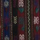 Tapis de couloir turc vintage