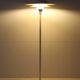 Lyfa floor lamp / cream-white / mid-century / Danish modern design / multilayer / 1970s