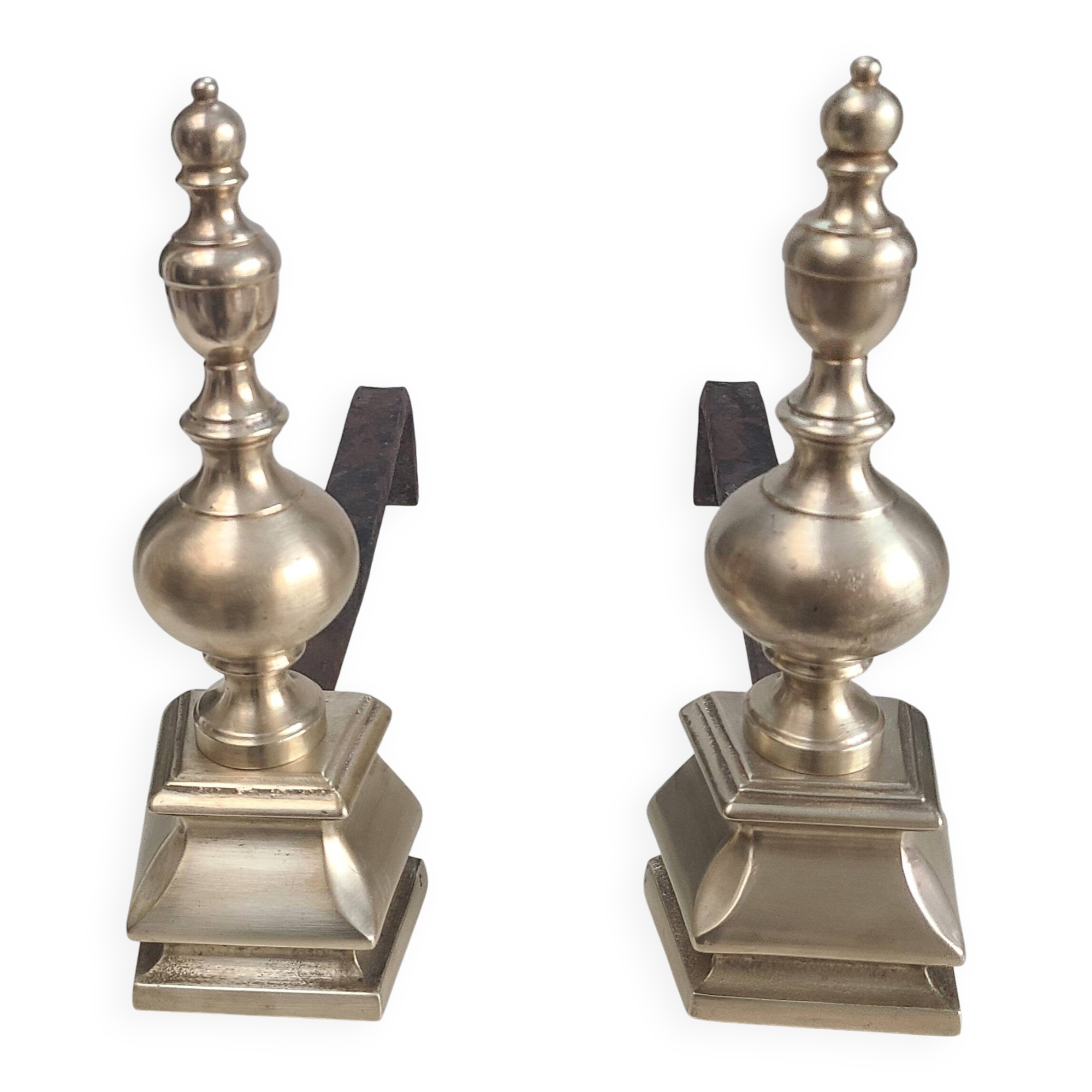 Louis Philippe andirons