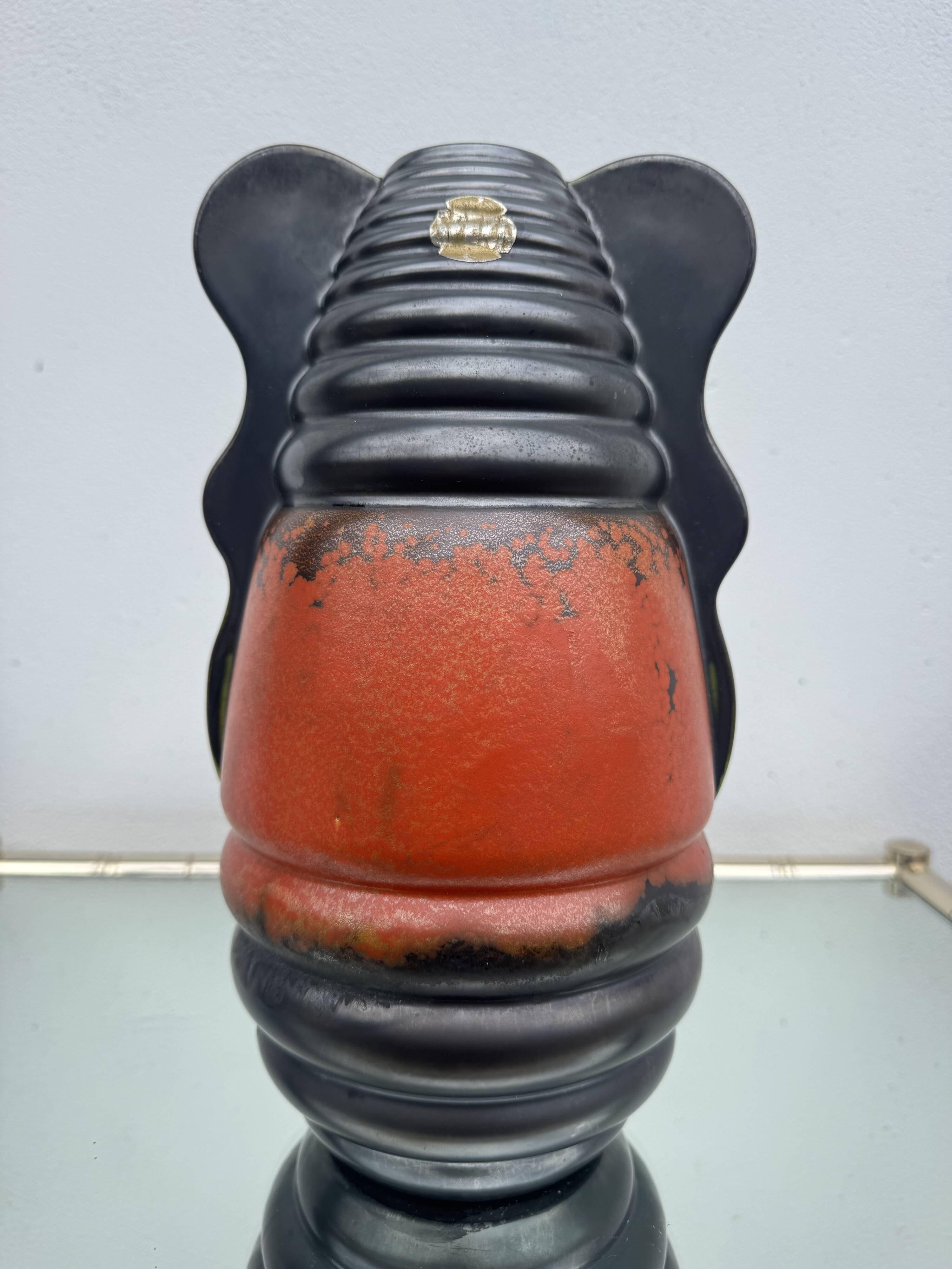 Art Deco ceramic vase Fives Lille