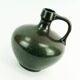 ruscha mid century VASE black and green kurt tschoerner model 340