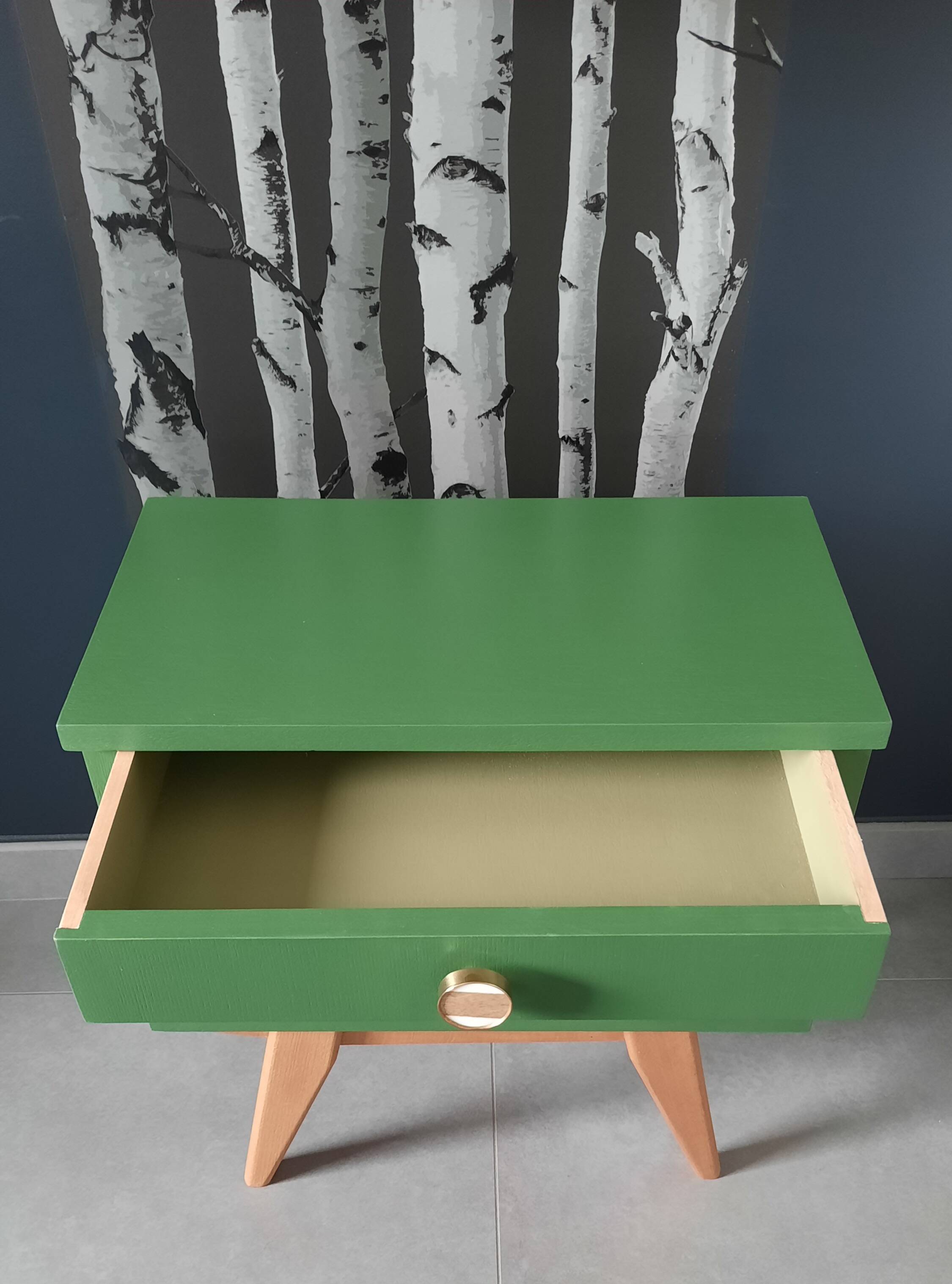 Vintage bedside table