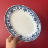 Oval English plate