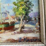 Brittany marine painting 1957