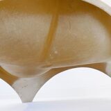 Opal glass table 1960s