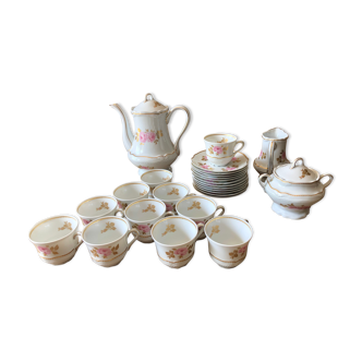 Limoges porcelain coffee service by Bernardaud