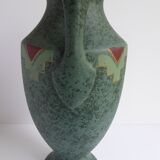 Vase with art deco décor