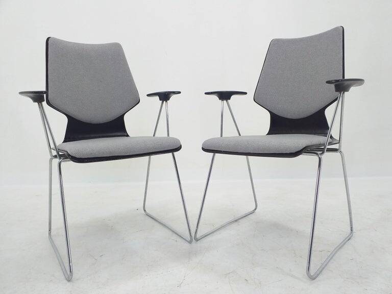 Set of Two Armchairs Designed by Elmar Flötotto for Pagholz, 1970s