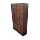 Armoire d'apothicaire hollandaise antique, vers 1900