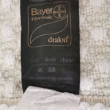 Bedspread vintage wool blanket 265x230 cm with its pillowcase
