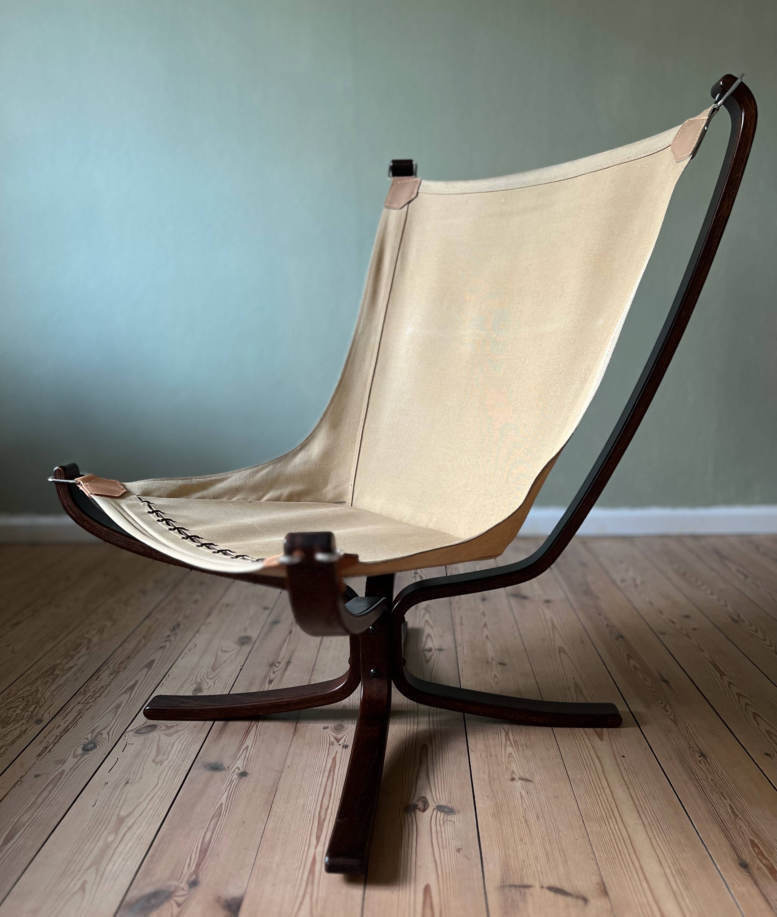 Sigurd revend la chaise Falcon pour Vatne Møbler