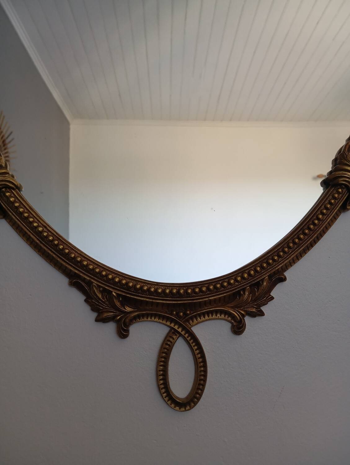 Classic bronze mirror