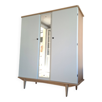Armoire vintage années 60 relookée