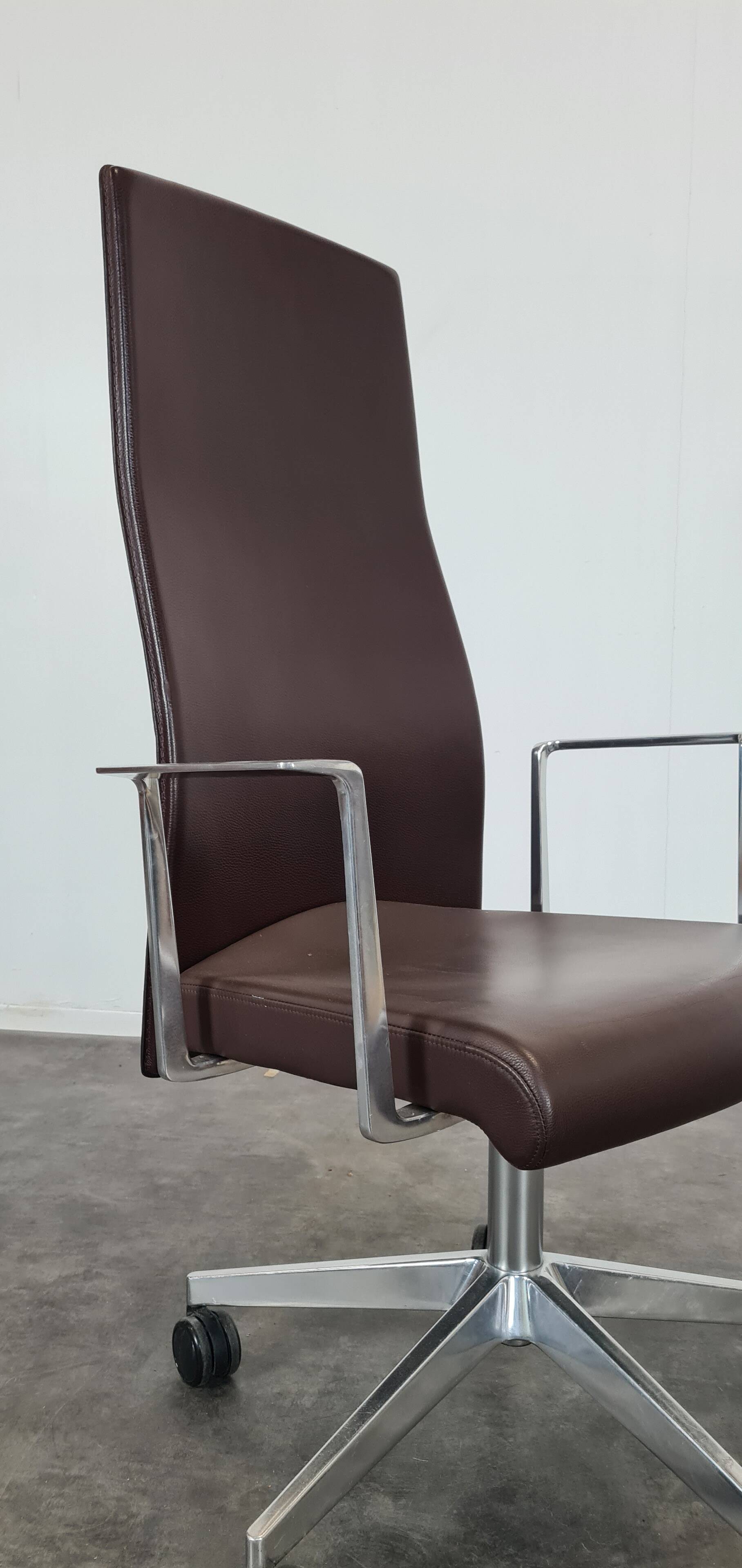 Leather armchair