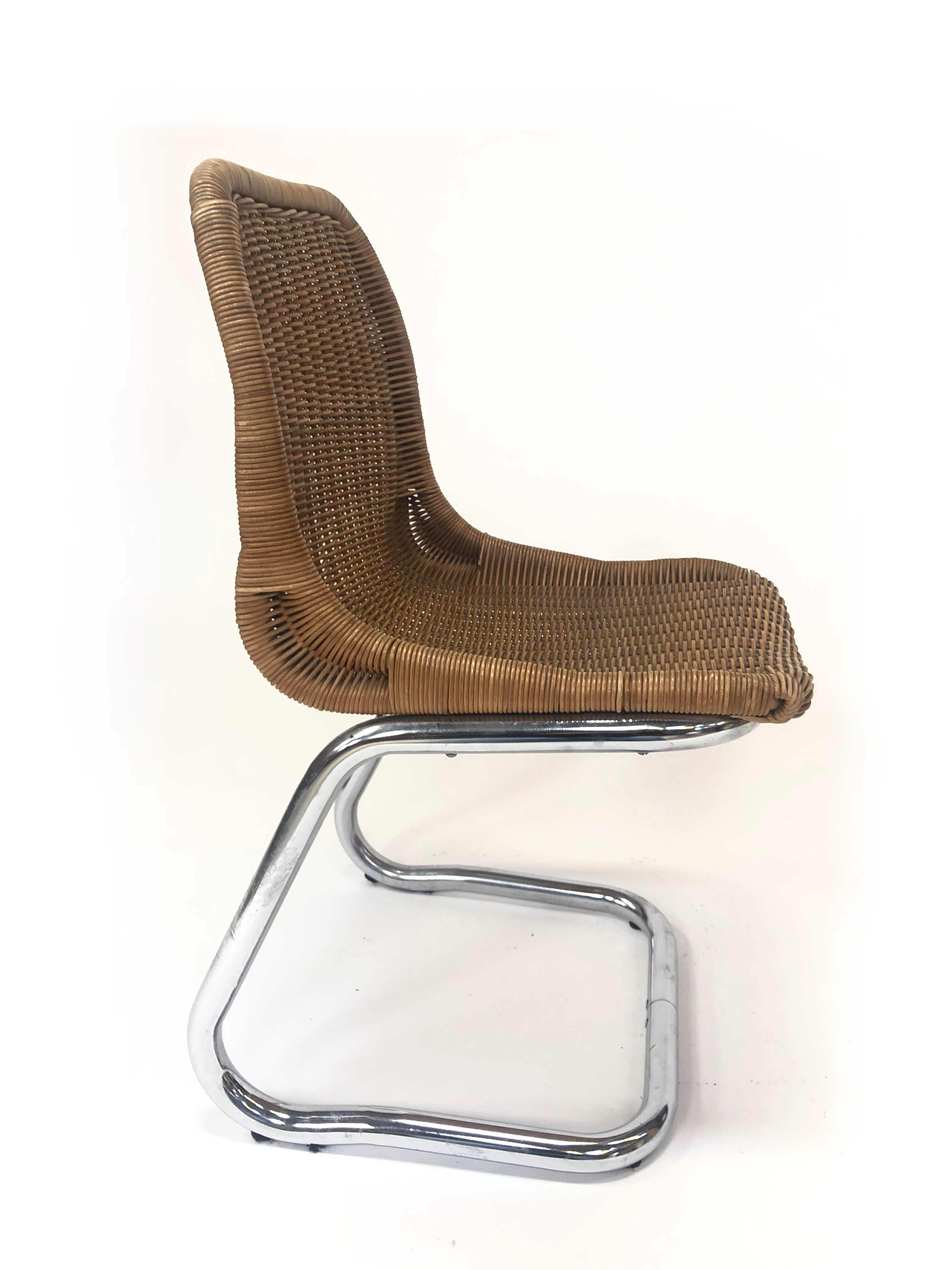 Dirk van Sliedrecht vintage tubular chairs