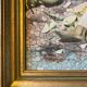 HSP painting "Coconut cutter" Sao Paulo signed Auberger 1969 + frame