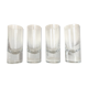 Set de verres gobelets de table massifs 1970